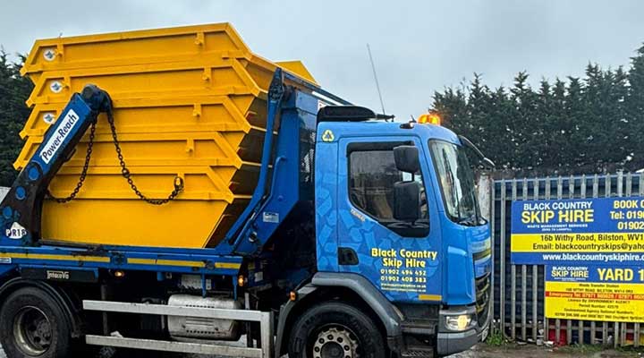 Affordable Mini Skip Hire Services in Bilston & Wolverhampton | Black ...